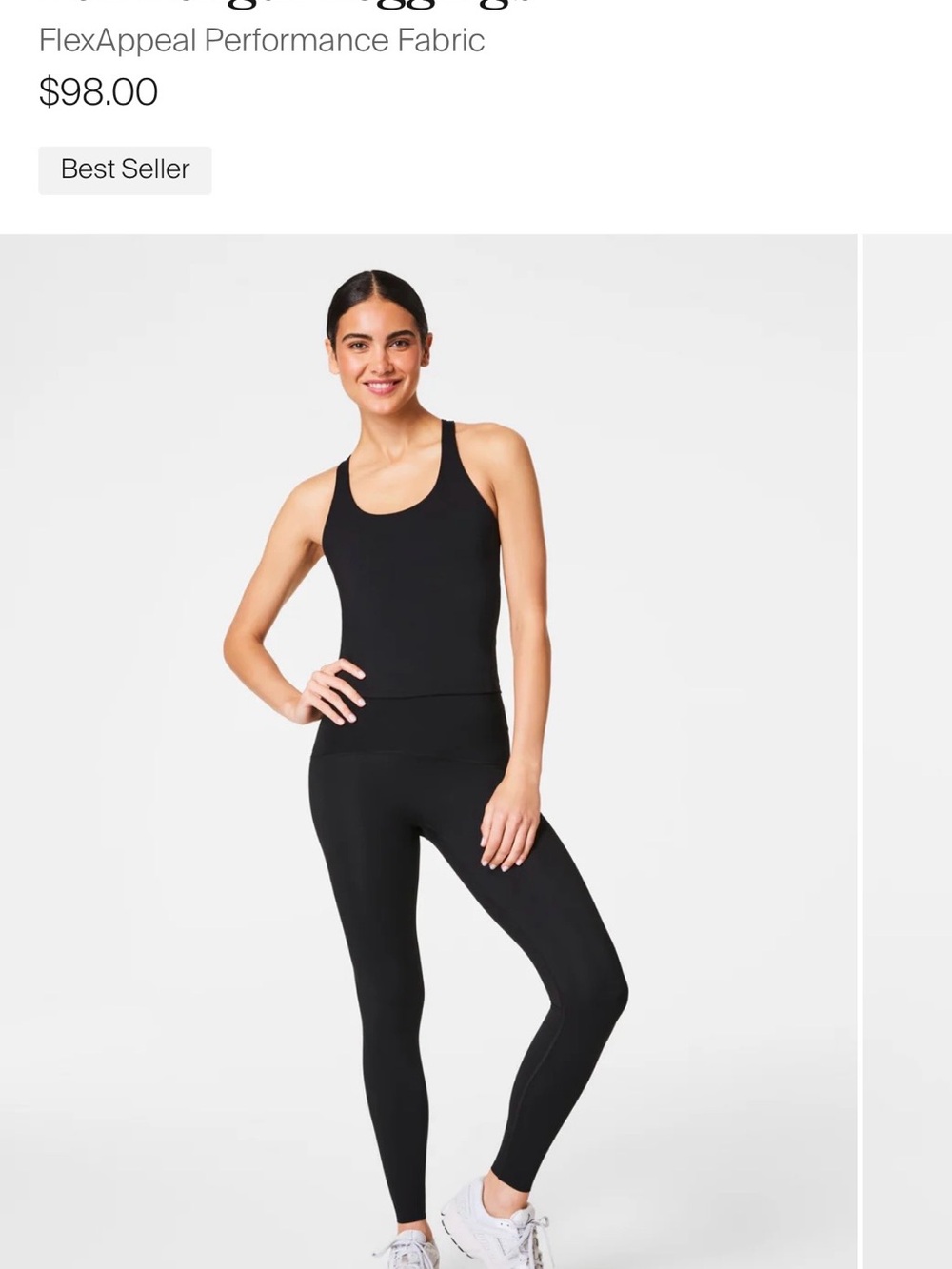 Booty Boost black full length leggings